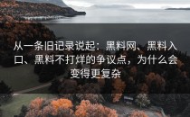 从一条旧记录说起：黑料网、黑料入口、黑料不打烊的争议点，为什么会变得更复杂